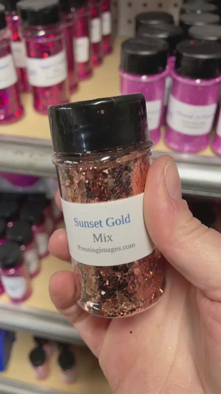 Sunset Gold Mix in a bottle