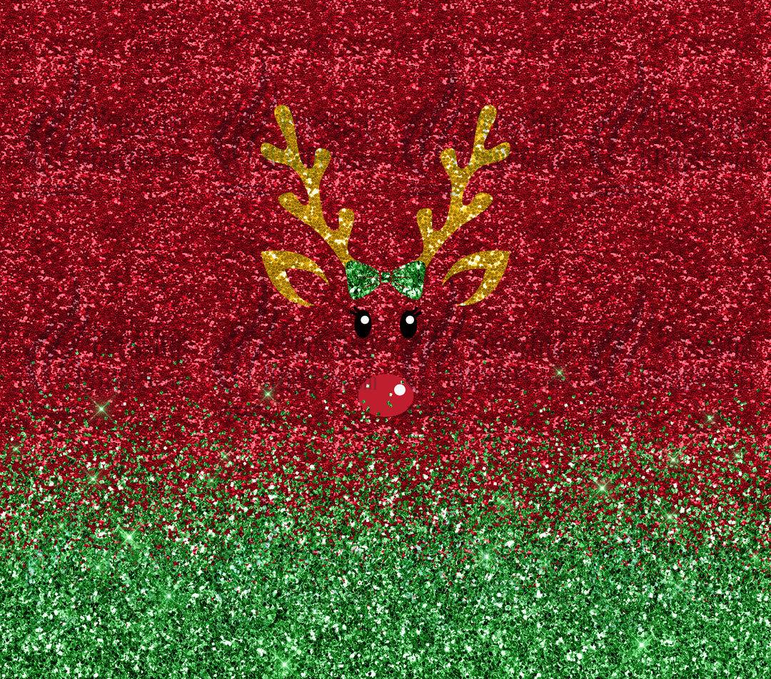 5160 Reindeer Tumbler Wrap