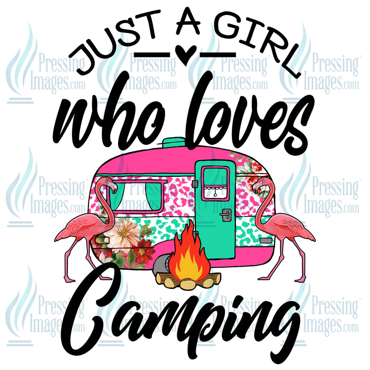 DTF: 53 Girl Who Loves Camping