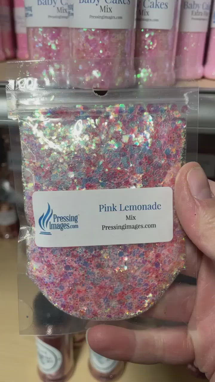 Pink Lemonade Mix Glitters pack