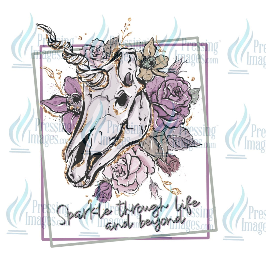 Decal: Sparkle through life and beyond