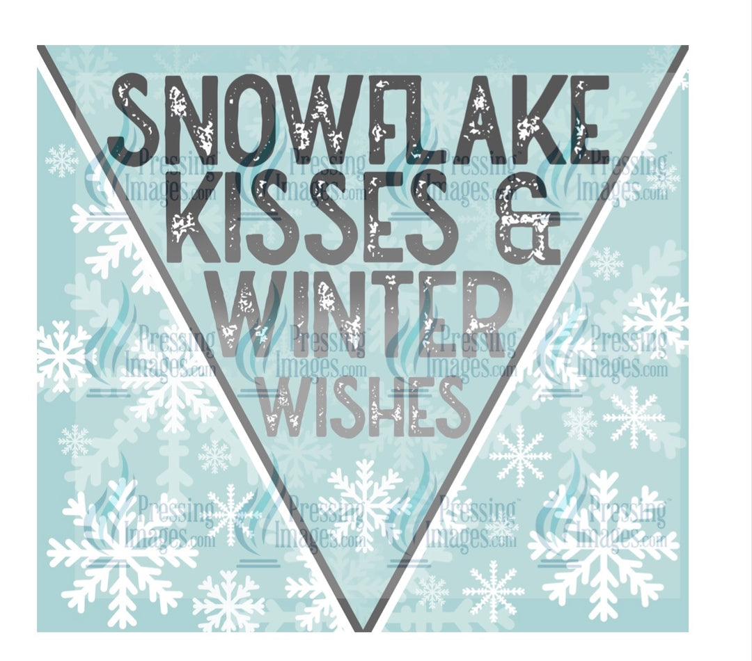 4183 Snowflake kisses and winter wishes