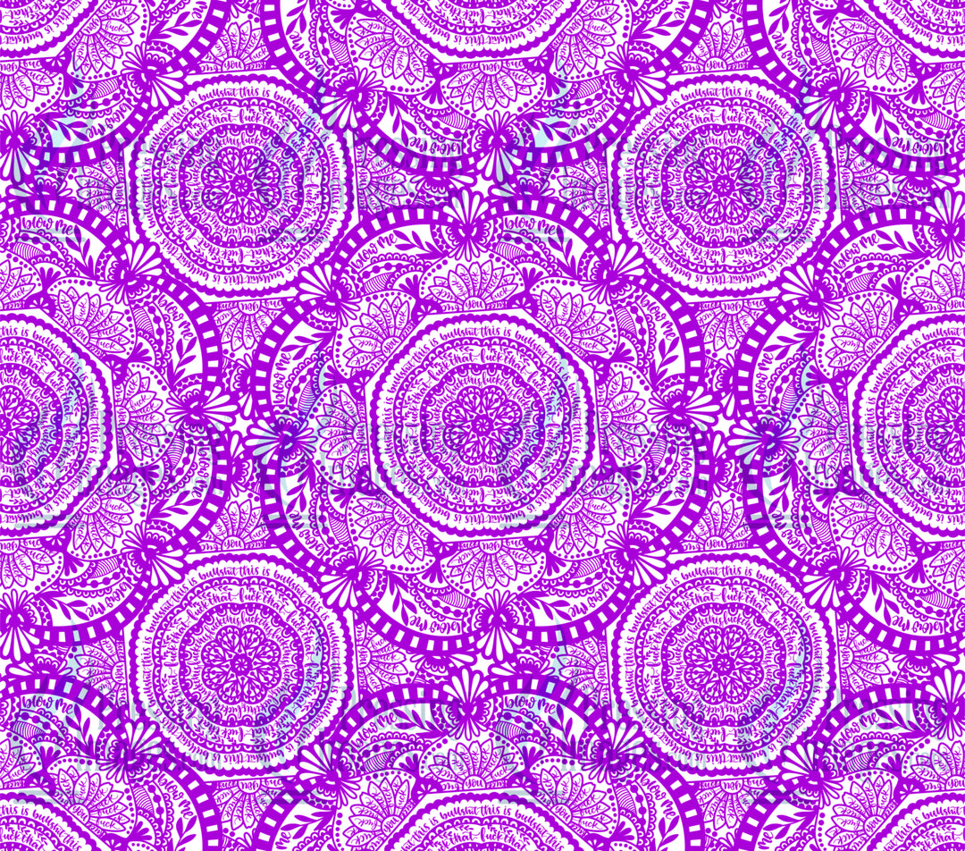 6284 Purple Cussy Wrap