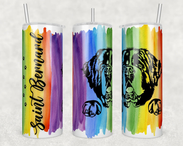 4641 Saint Bernard rainbow.