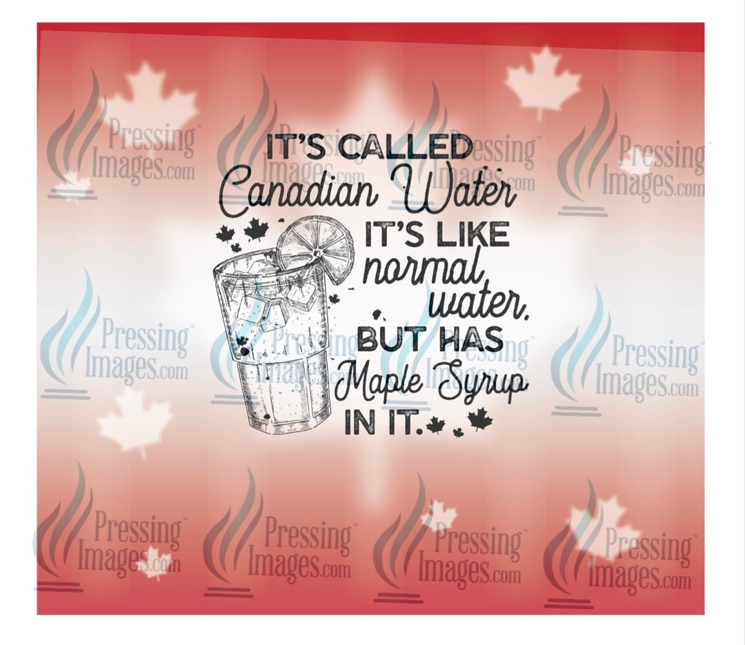 4168 it’s called Canadian water has maple syrup in it
