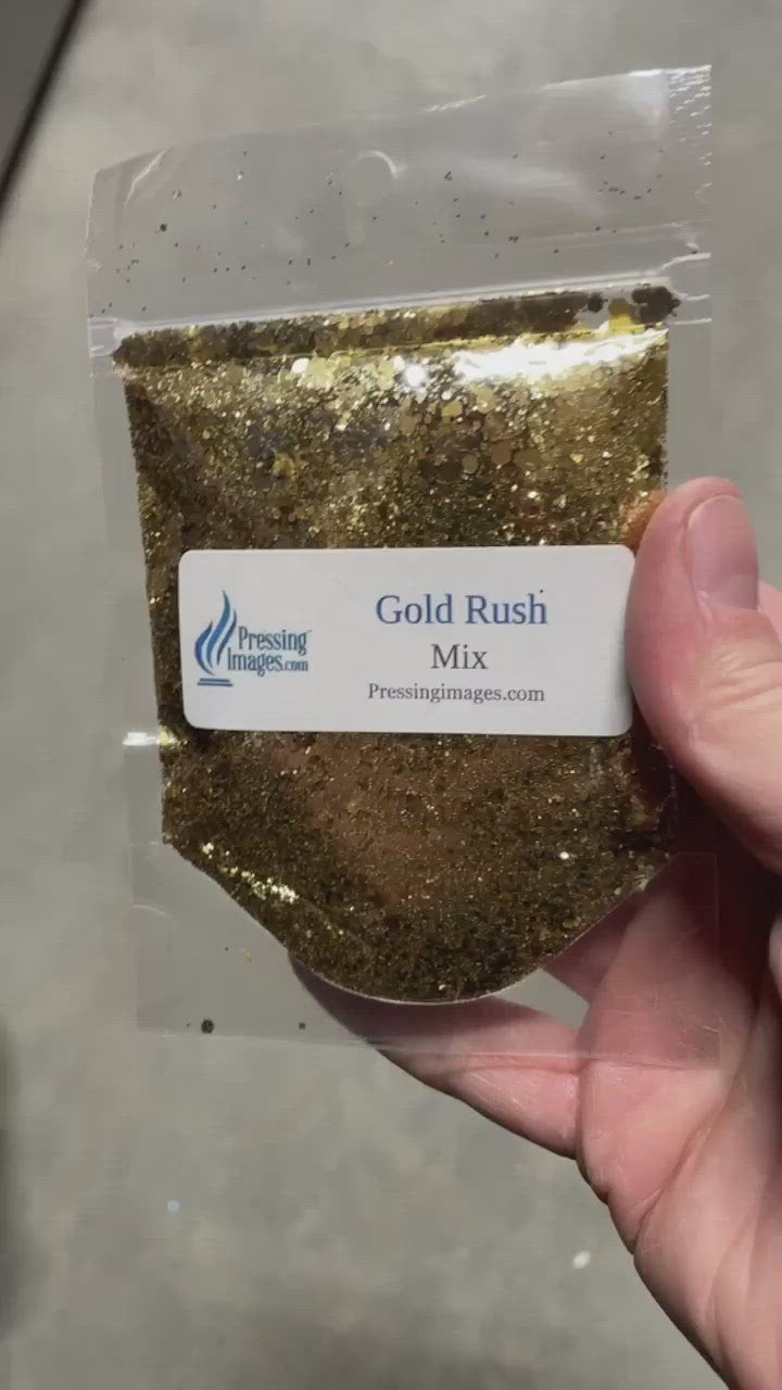 Gold Rush Mix Glitters pack