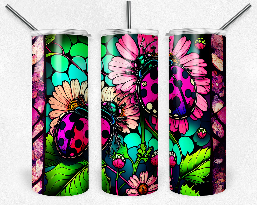 7024 Ladybugs Tumbler Wrap