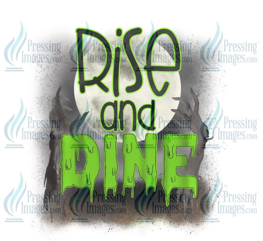 Decal: 470 Rise and Dine