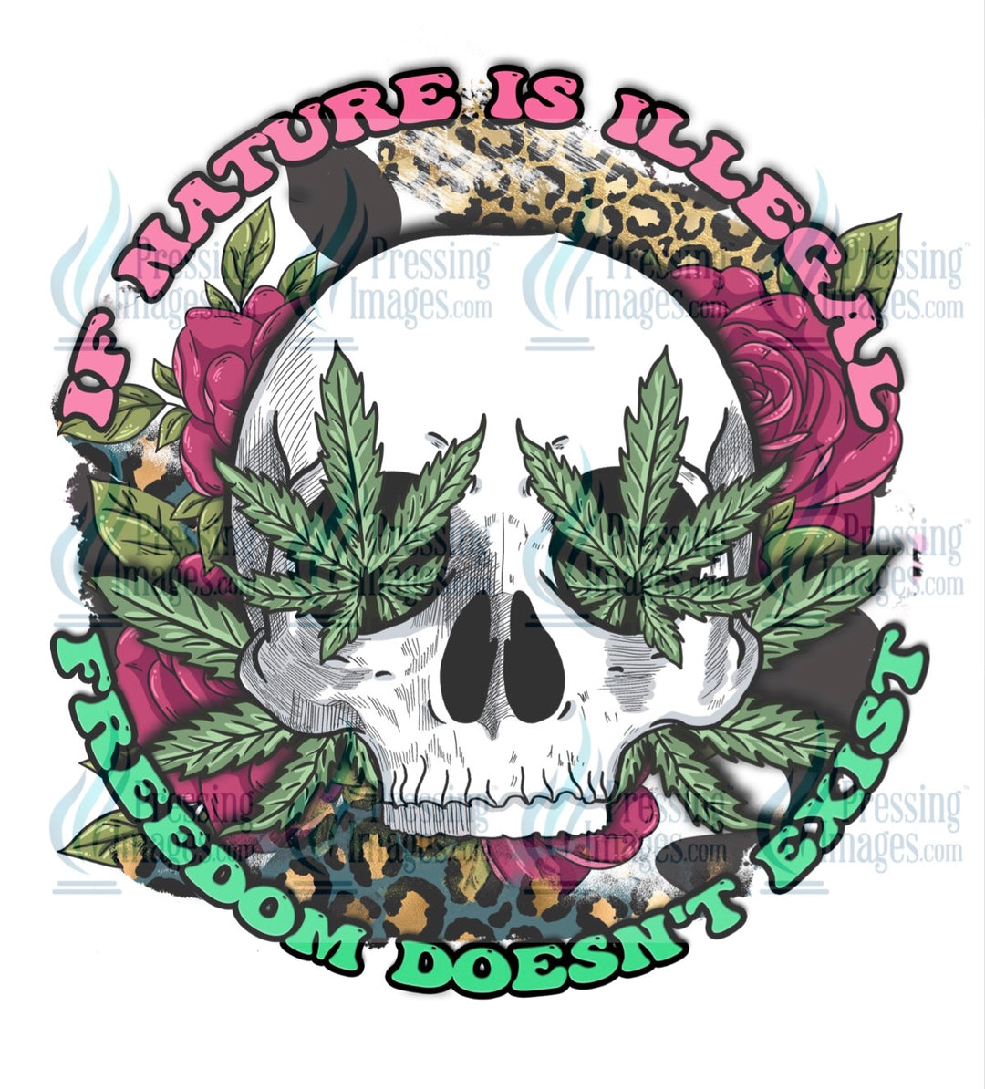 Decal: 4057 If nature is illegal