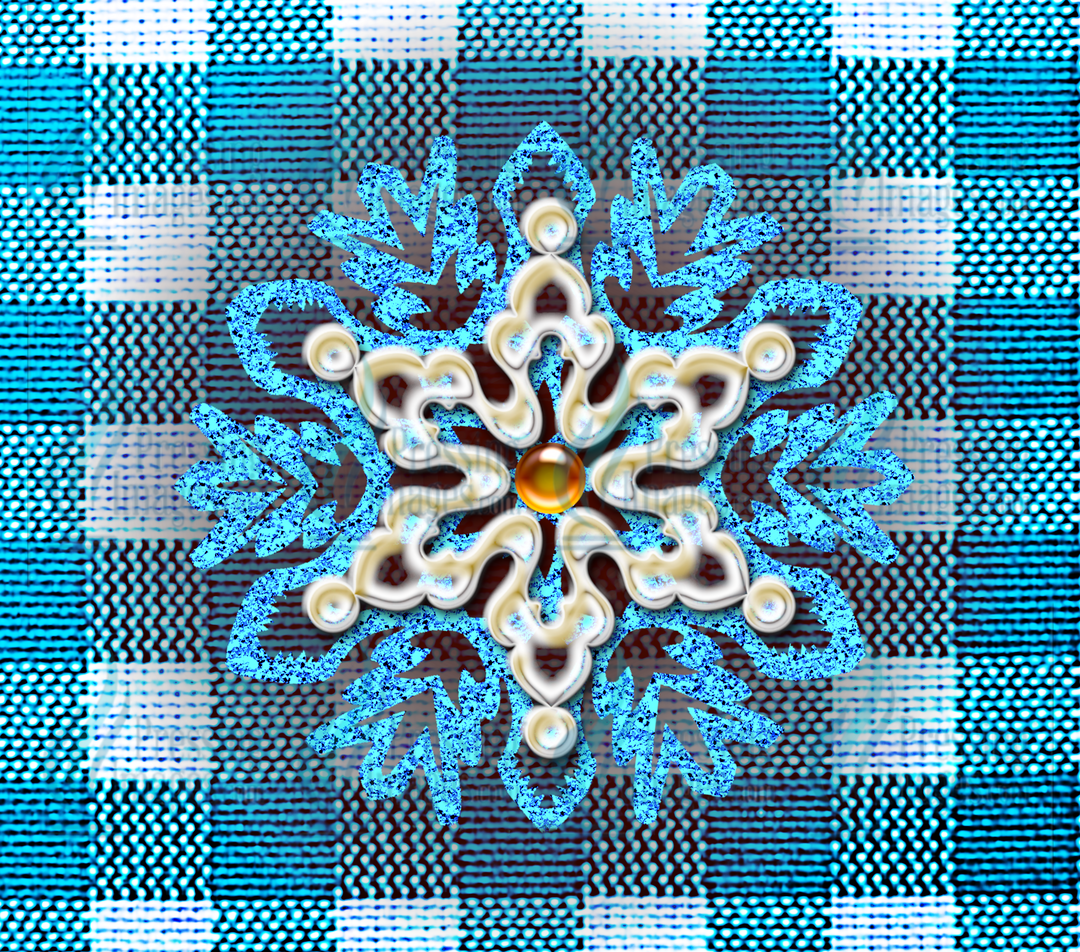 5275 Snowflake Tumbler Wrap