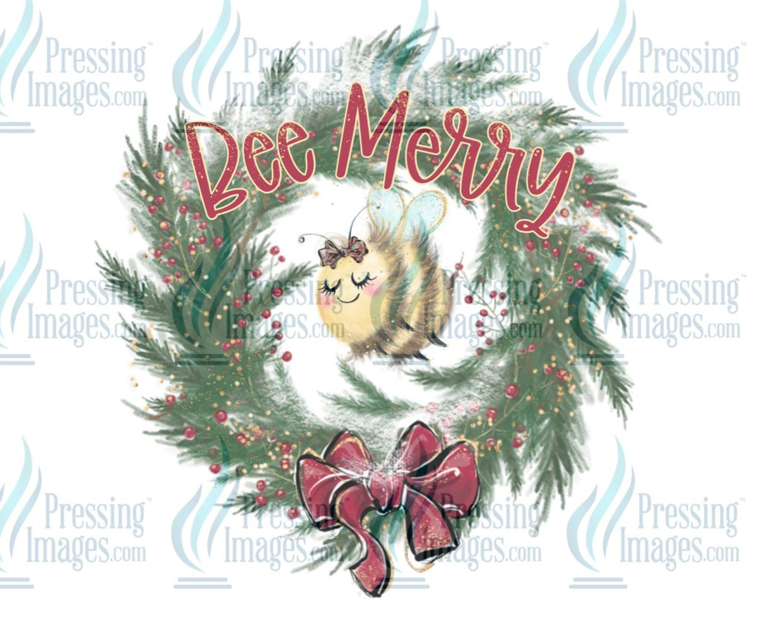 Decal: 464 Bee Merry
