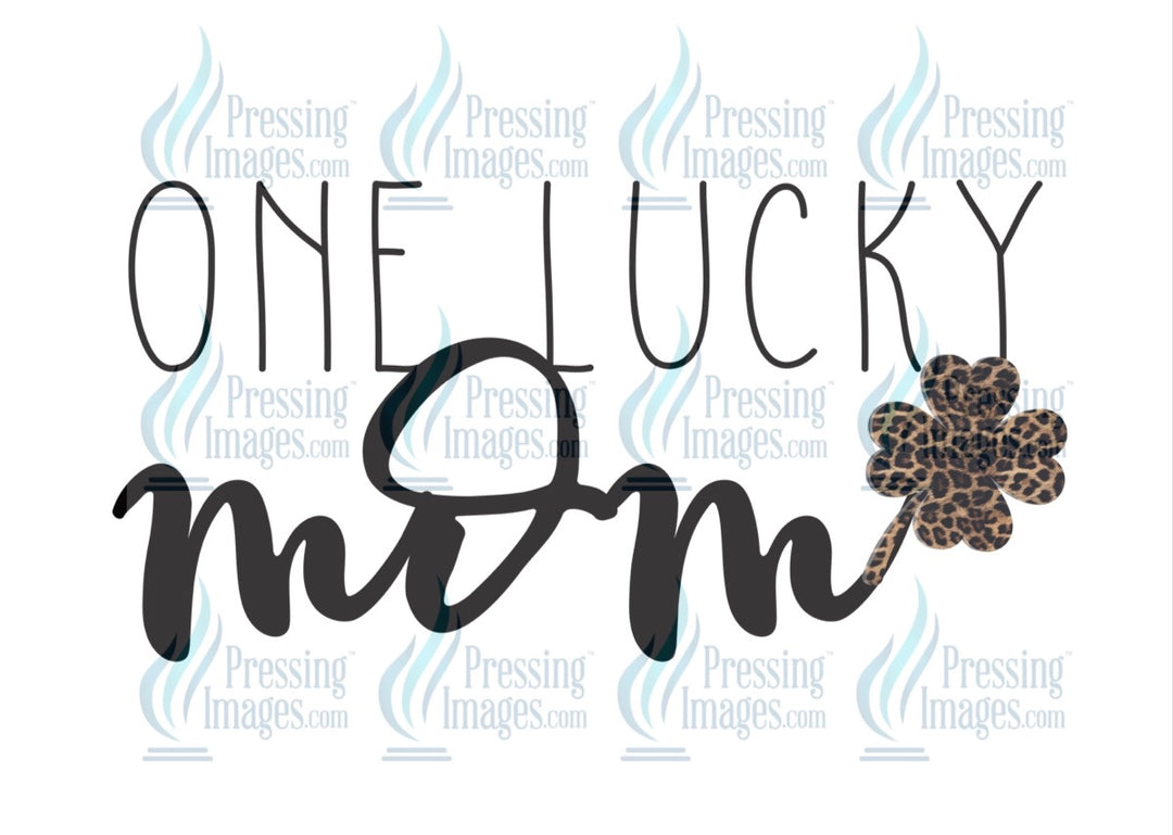 Decal: 4041 one lucky mom