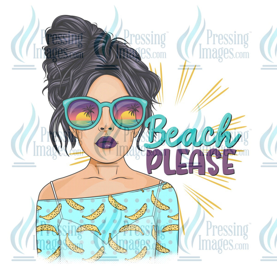 Decal: Beach please