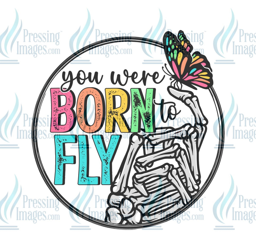 Decal: You were born to fly