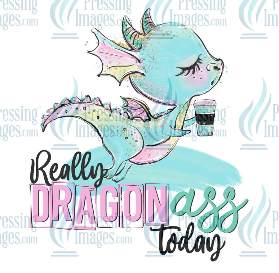 Decal: Dragon - ass today
