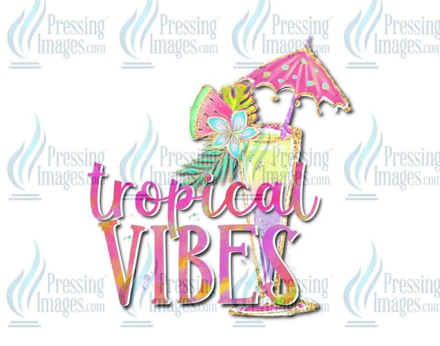 Decal: Tropical vibes