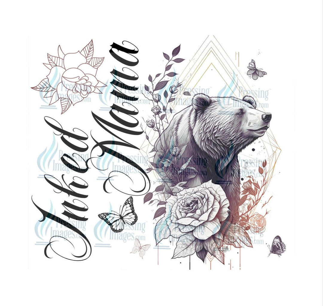 4429 Inked Mama bear.