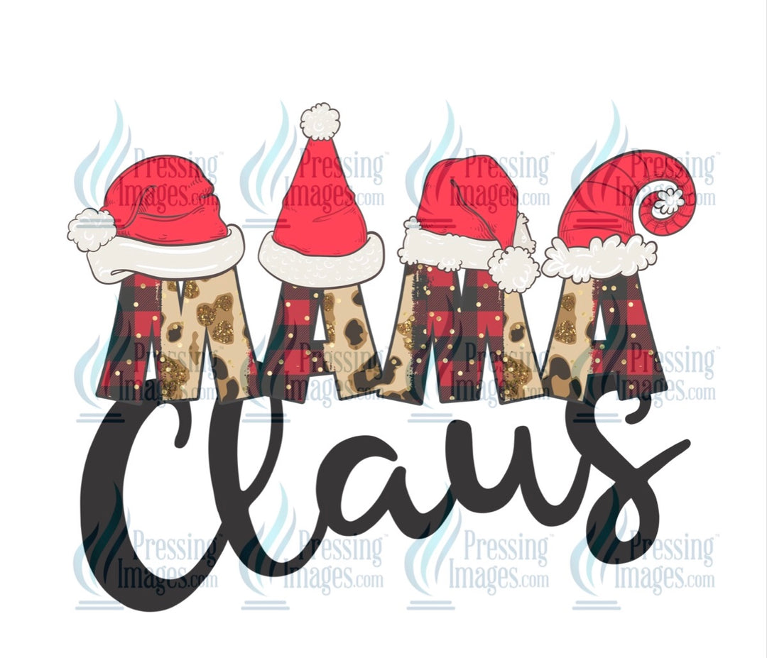 Decal: 4034 Mama Claus