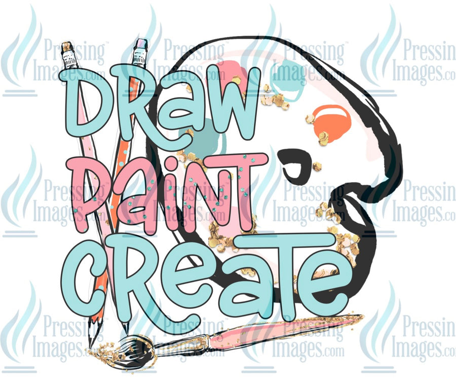 Decal: Draw paint create