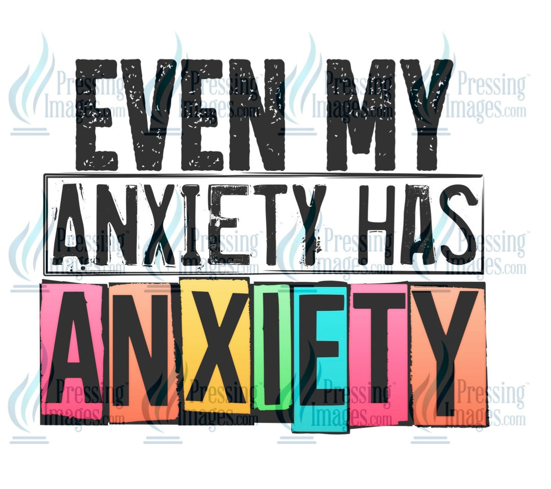 Decal: 170 Even my anxiety has anxiety