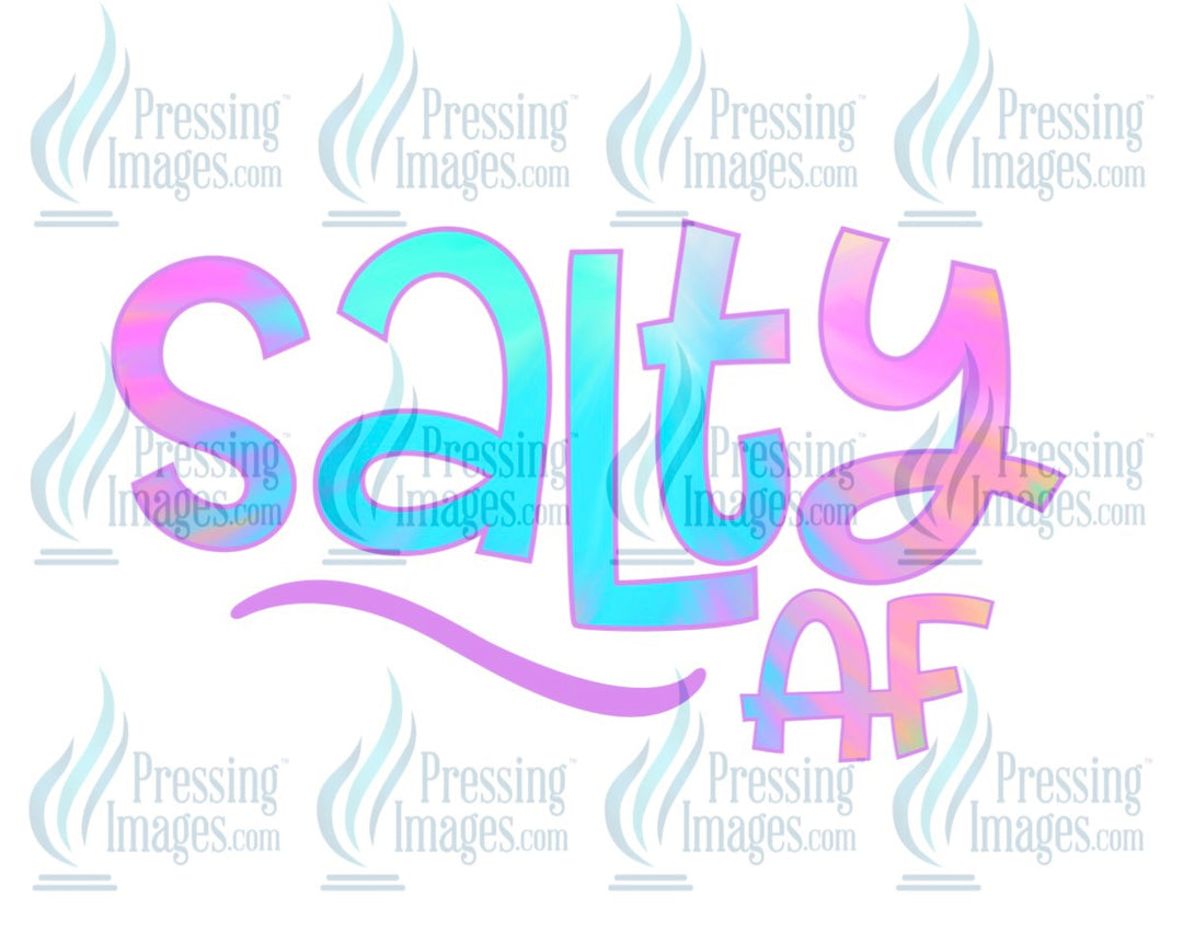 Decal: Salty AF