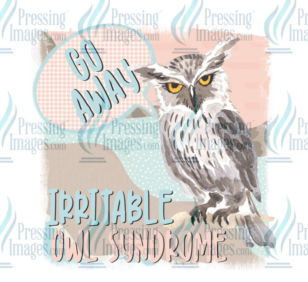 Decal: Irritable owl syndrome