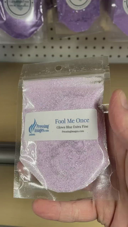 Fool Me Once (Glows Blue).