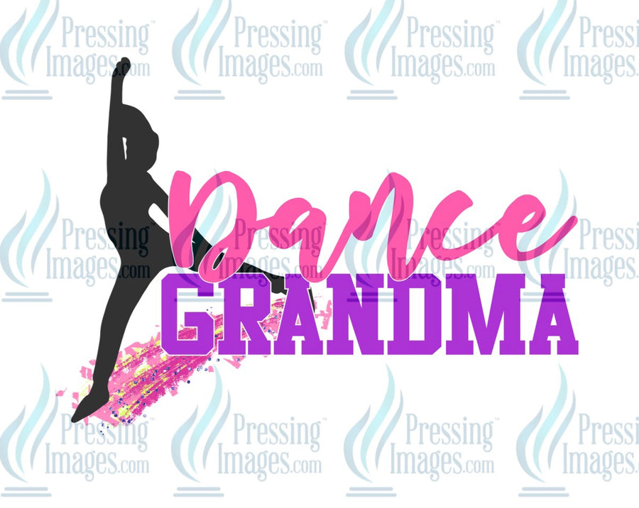 Decal: Dance Grandma pink