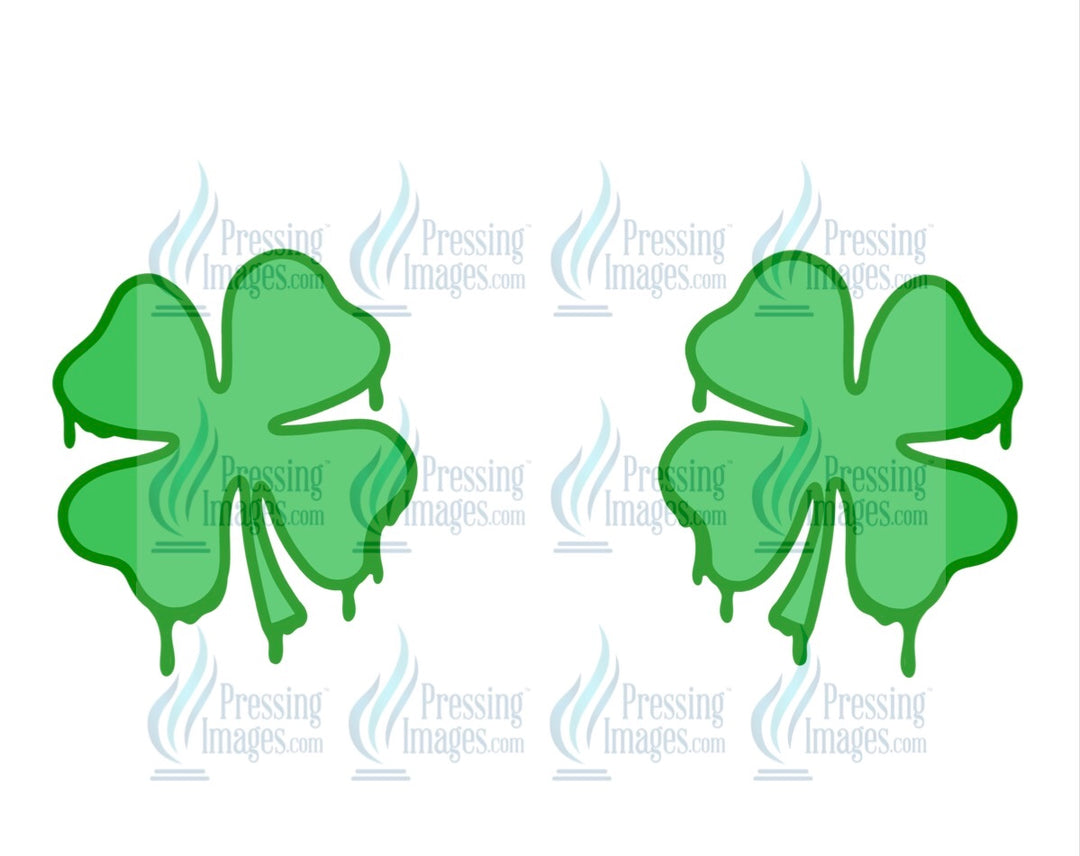 Decal 4016 2 clovers