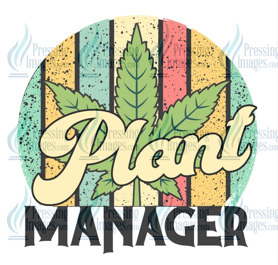 Decal: 4063 Plant manager