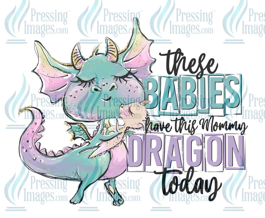 Decal: Dragon - these babies