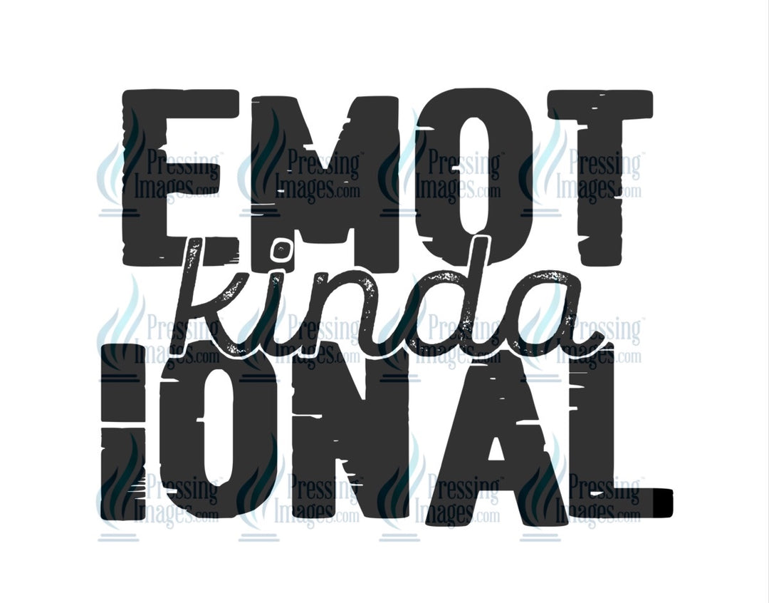 Decal: 4109 Kinda emotional black