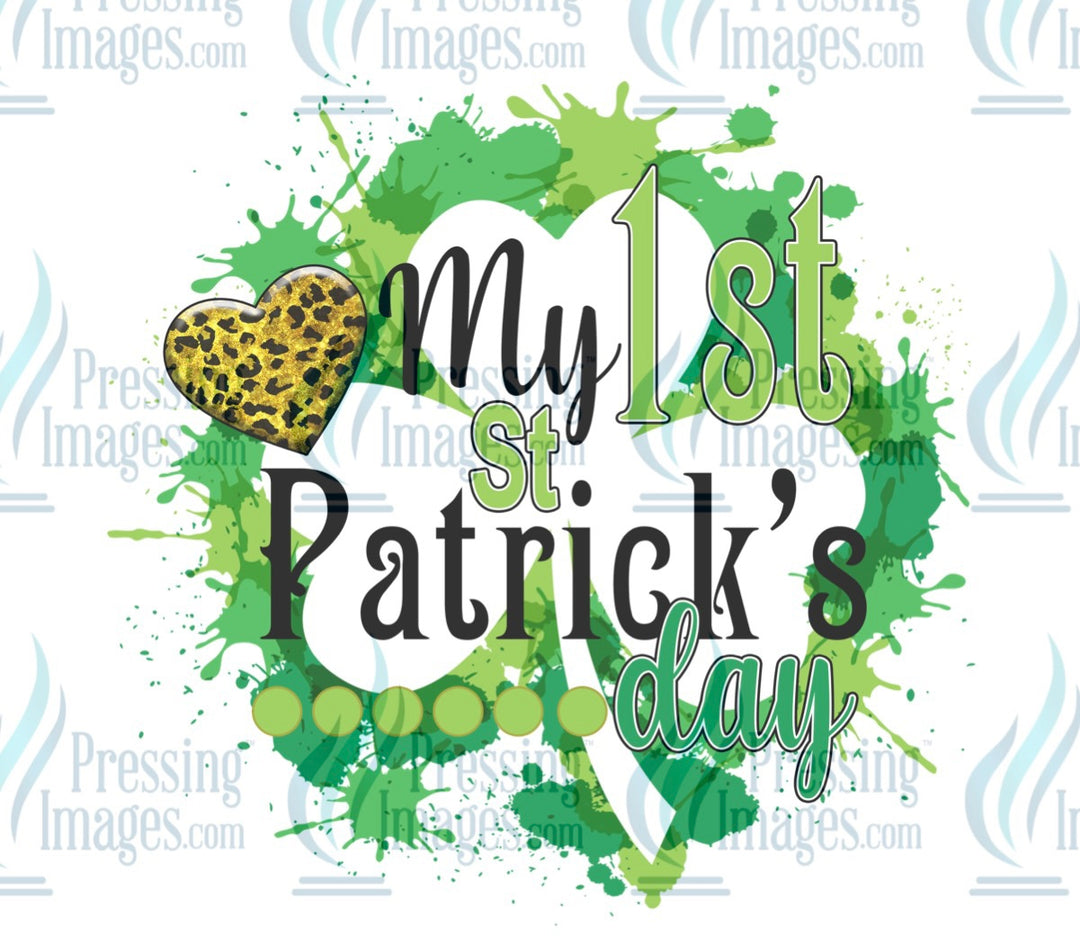 Decal: 675 My 1st St. Patrick’s Day