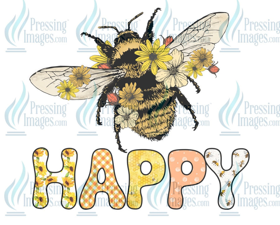 Decal: Bee Happy