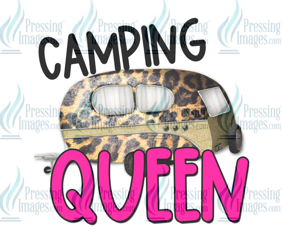 Decal: Camping Queen