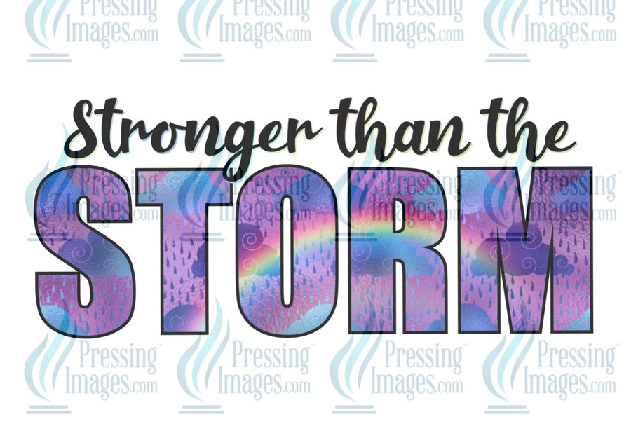 Decal: Stronger than the storm
