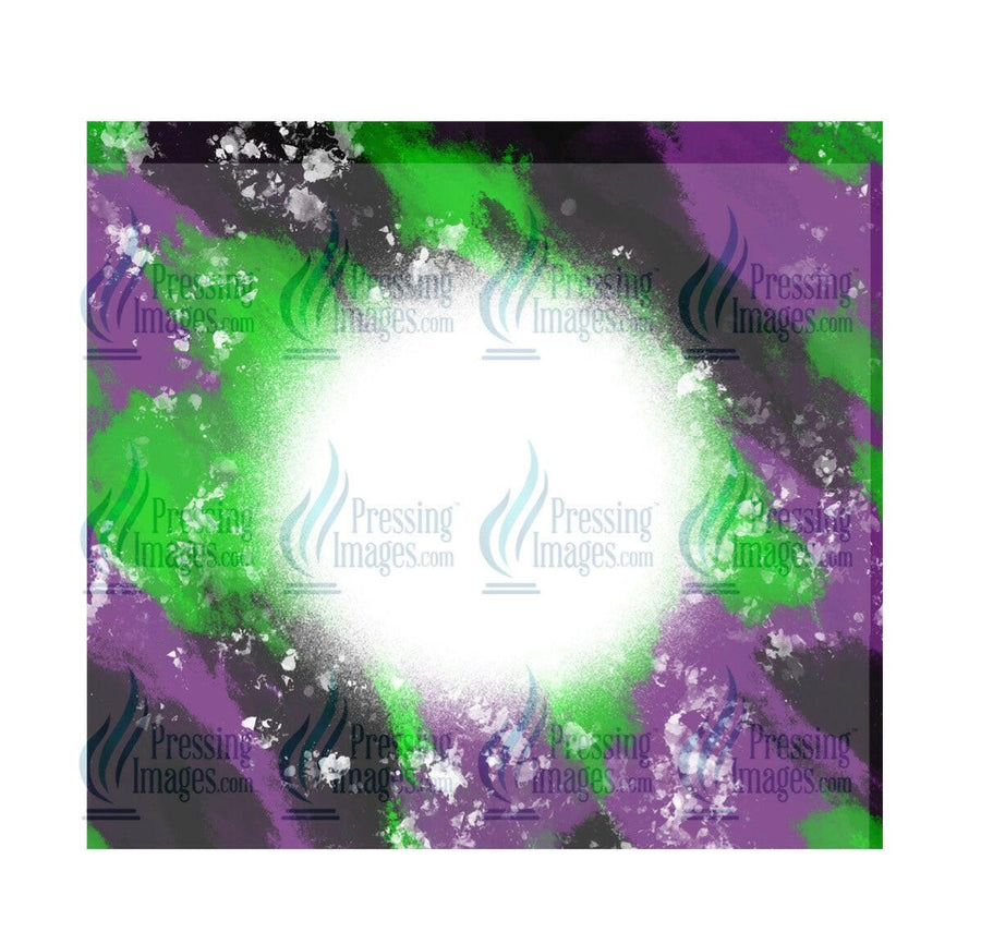 4021 Splatter purple/green.