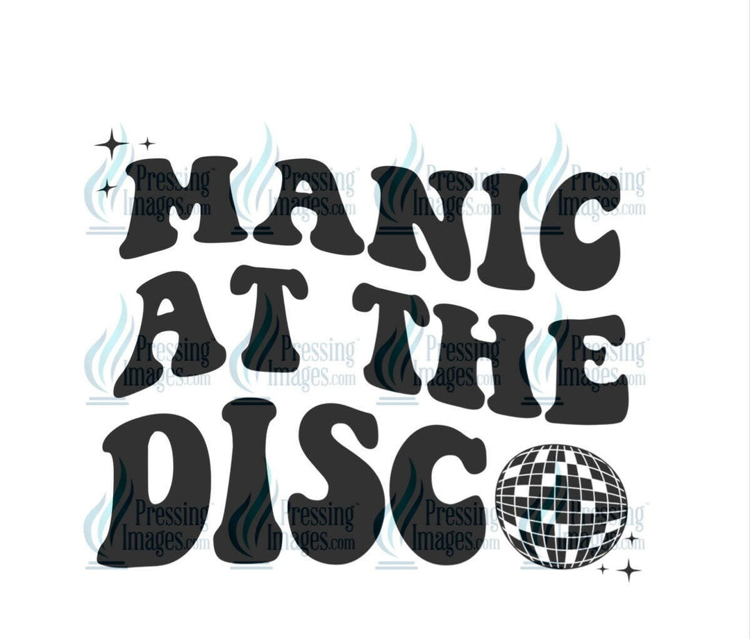 Decal: 4092 Manic at the disco groovy.