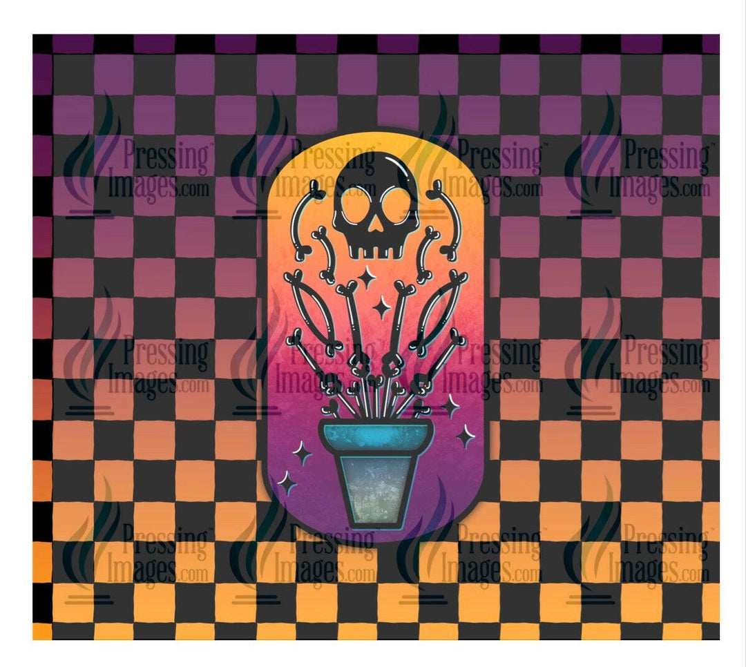 4177 skull purple/orange.