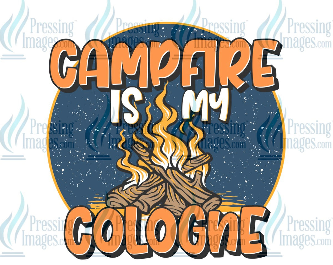 Decal: Campfire is my cologne