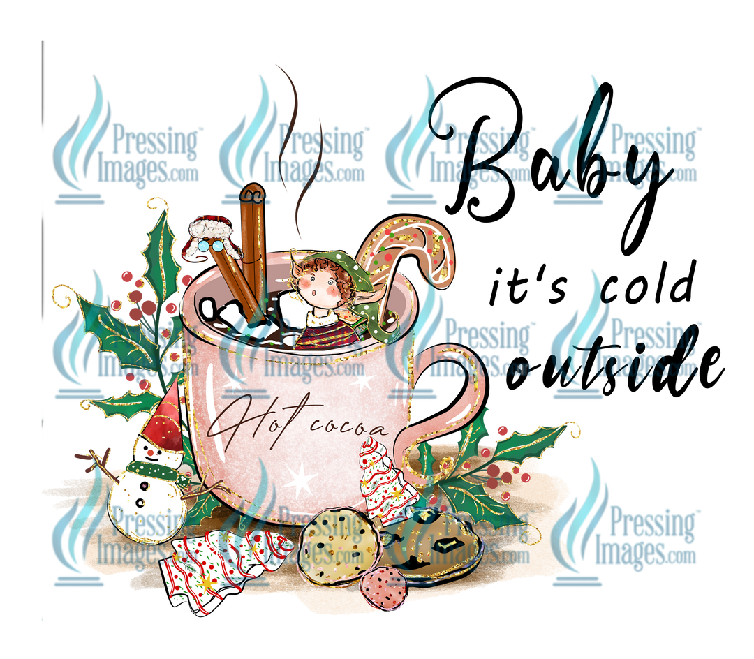 Decal: 1302 Hot Cocoa Sublimation