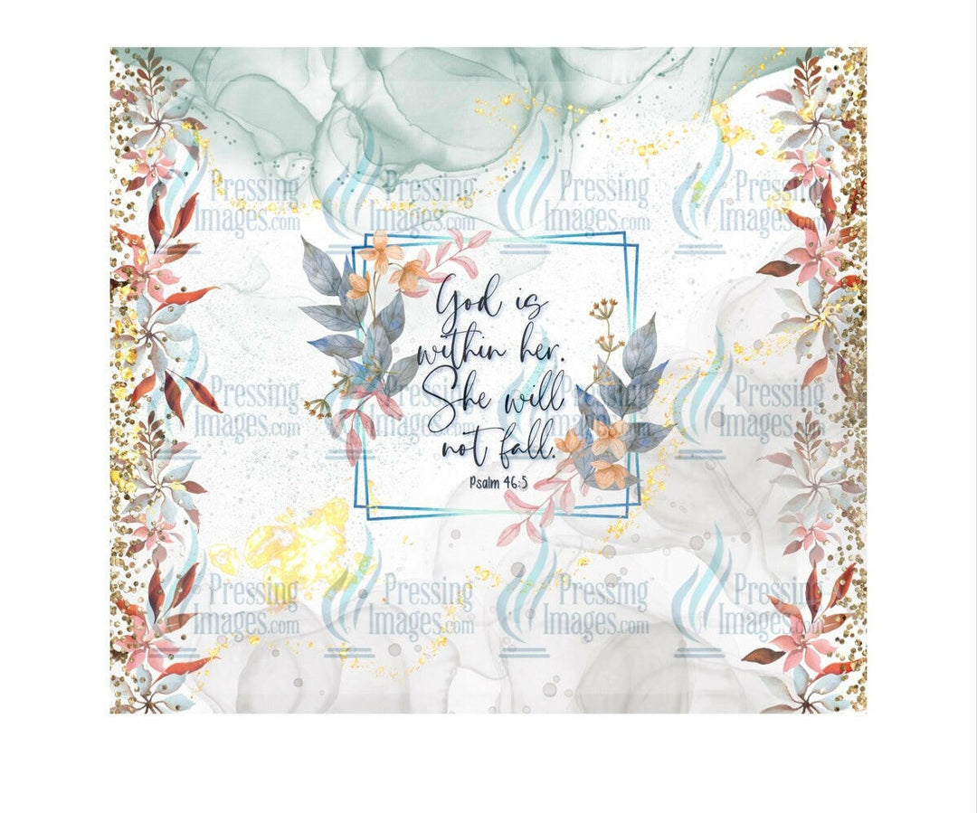 4444 God is within her.