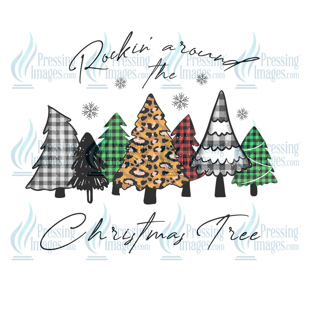 Decal: 1514 Rocking Round the Christmas Tree