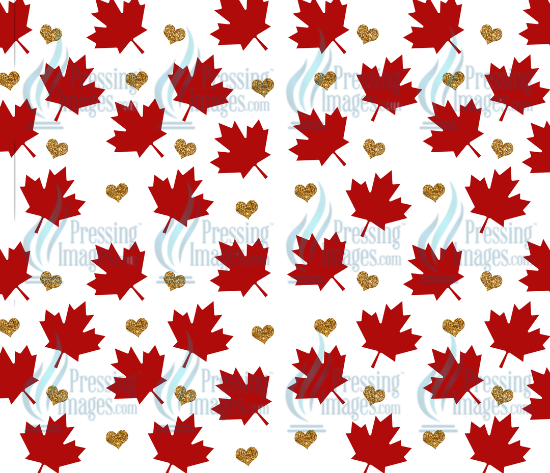 1187 Canadian Flag Tumbler Wrap