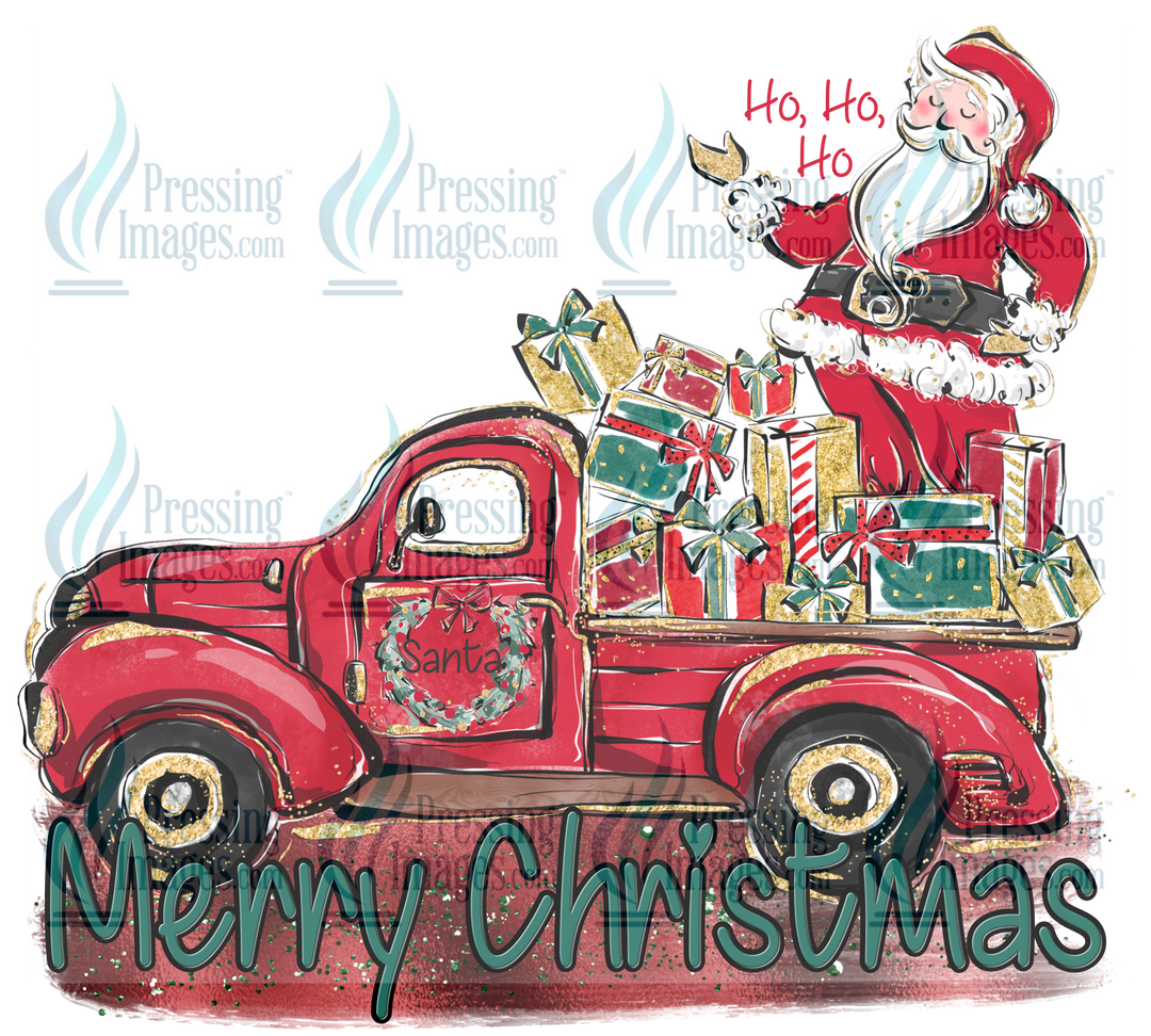 Decal: 1492 Christmas Truck