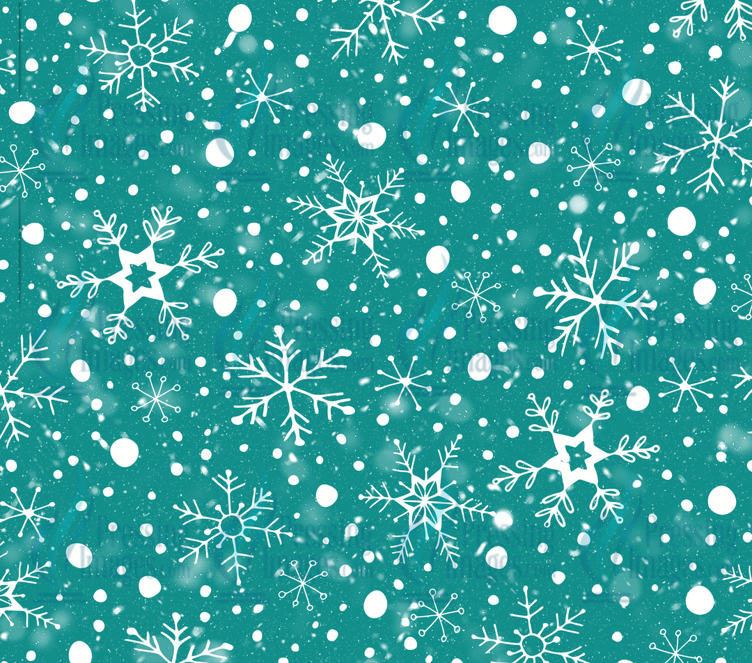 1209 Snowflakes Wrap