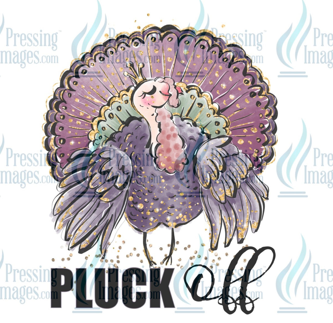 Decal: Pluck off