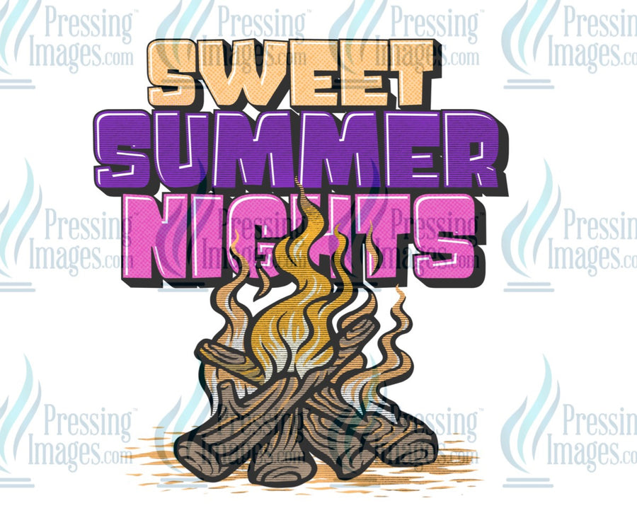 Decal: Sweet summer nights