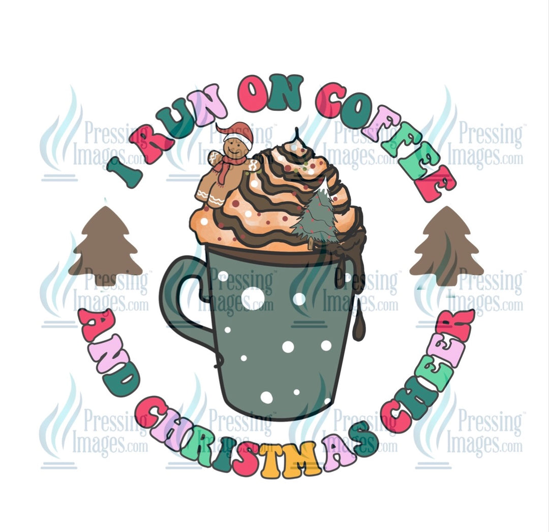 Decal: 4066 Coffee and Christmas cheer