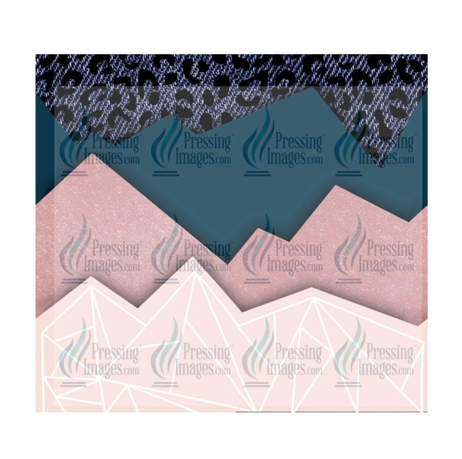 4093 Pink mountains.